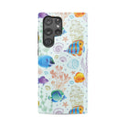 Radiant Reef | Tropical Fish Samsung Case Tough for Galaxy S22 Ultra