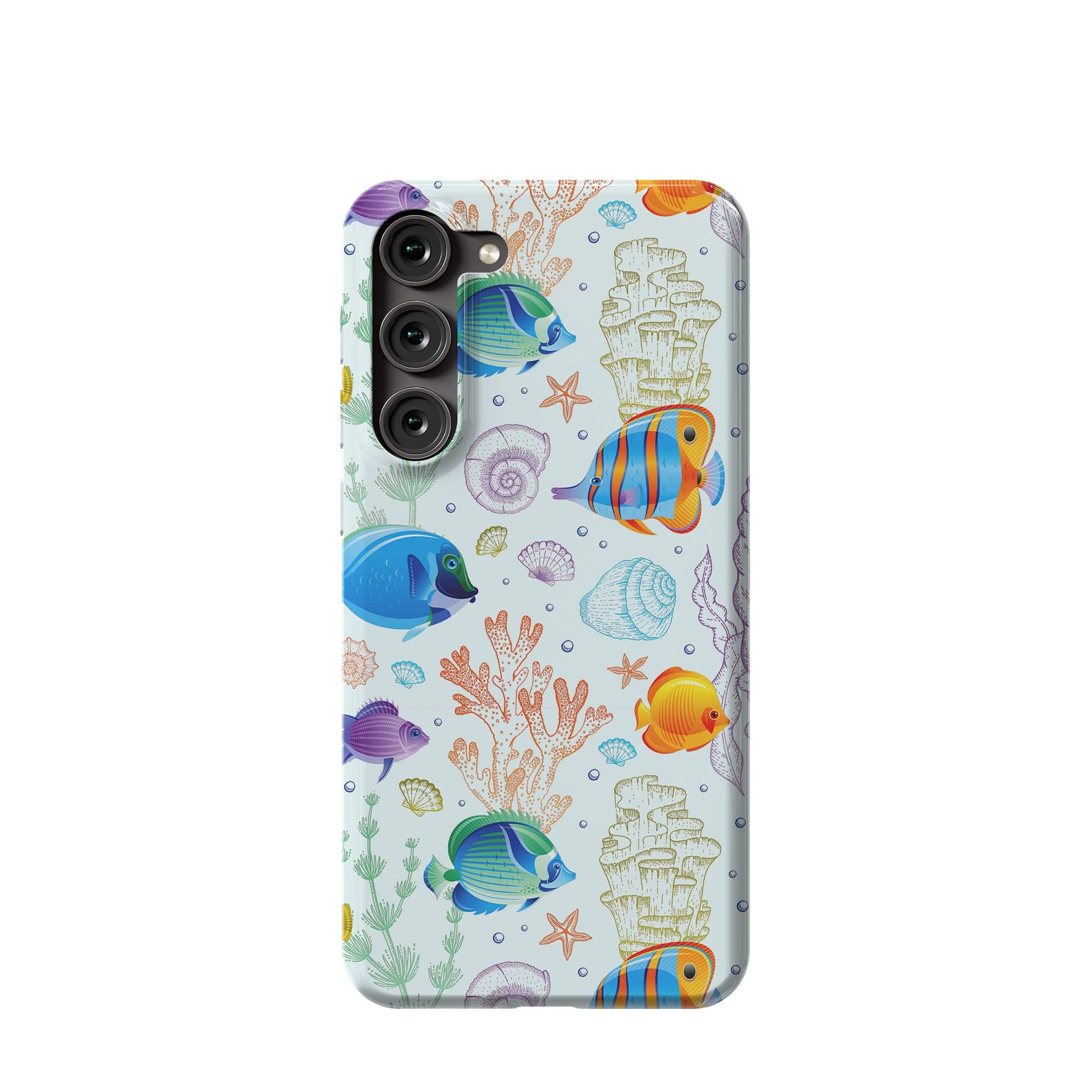 Radiant Reef | Tropical Fish Samsung Case Slim for Galaxy S23 Plus