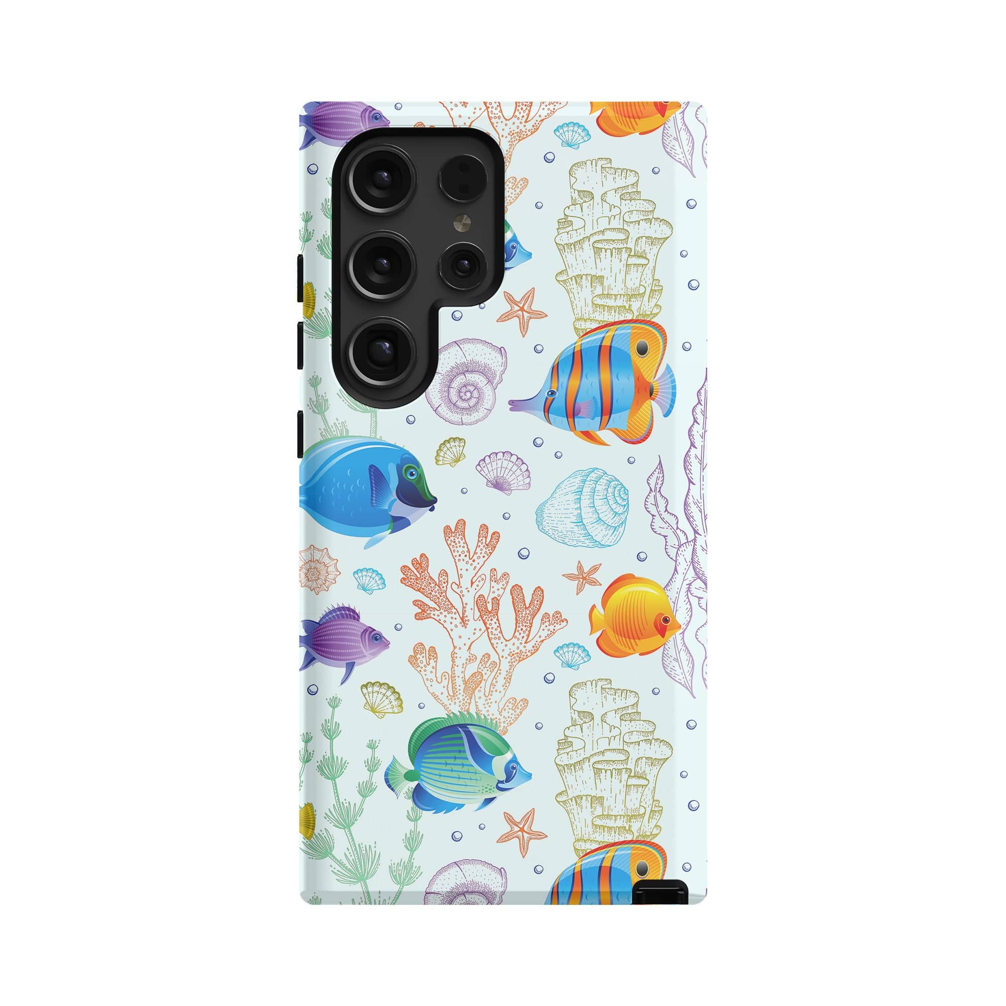 Radiant Reef | Tropical Fish Samsung Case Tough for Galaxy S24 Ultra