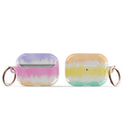 Rainbow Static | Tie Dye Apple AirPods Case for AirPods 3 & AirPods Pro 1&2 Rose Gold