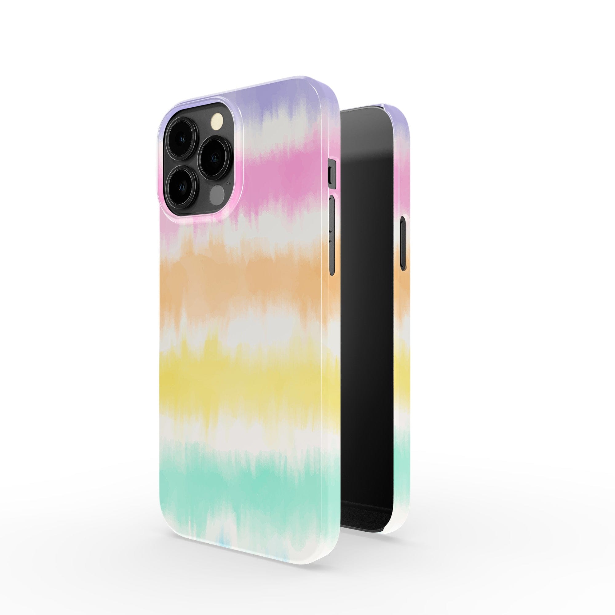 Rainbow Static | Tie Dye Case Slim for iPhone 13 Pro