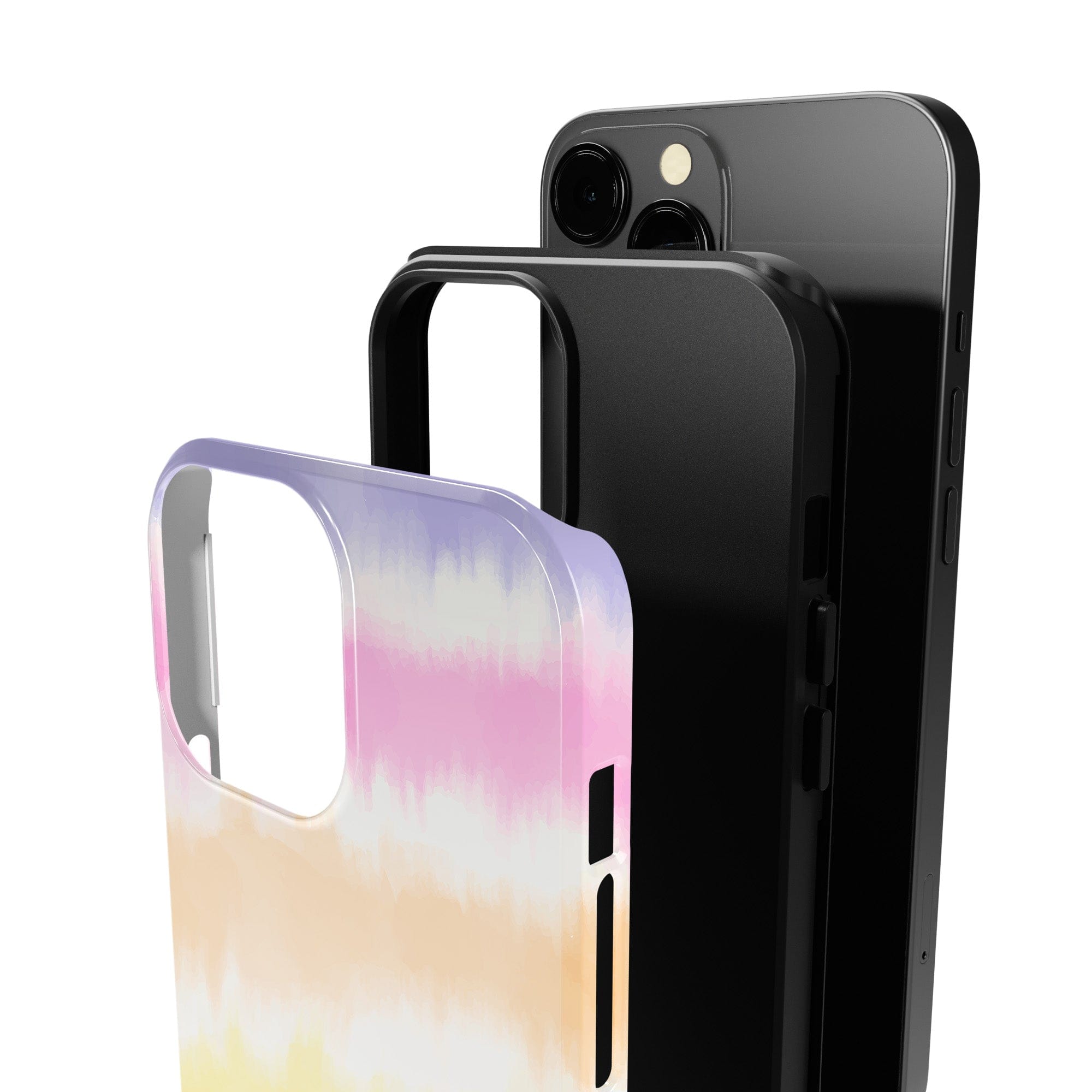 Rainbow Static | Tie Dye Case Slim for iPhone 13