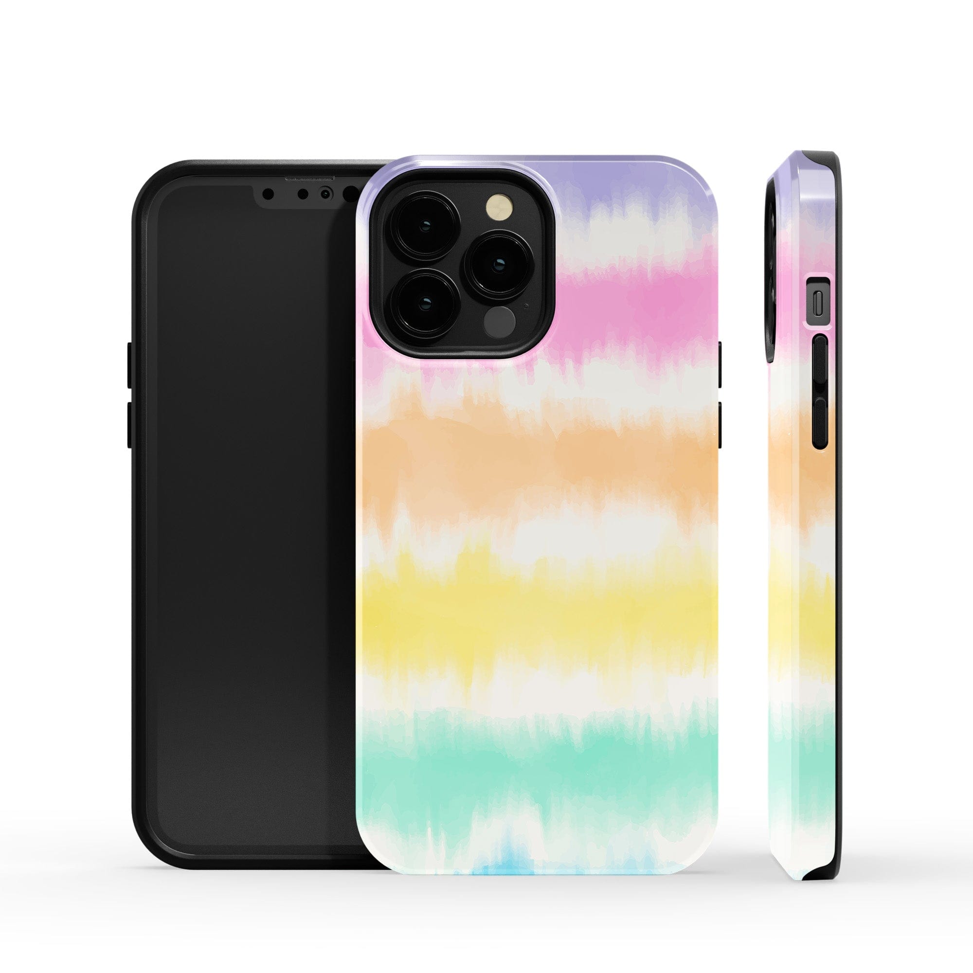 Rainbow Static | Tie Dye Case Tough for iPhone 13 Pro