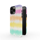 Rainbow Static | Tie Dye Case Slim for iPhone 13 Mini