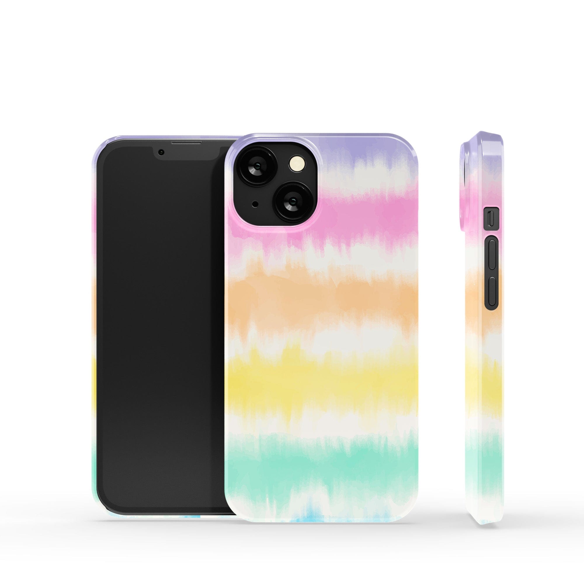 Rainbow Static | Tie Dye Case Slim for iPhone 12 Mini