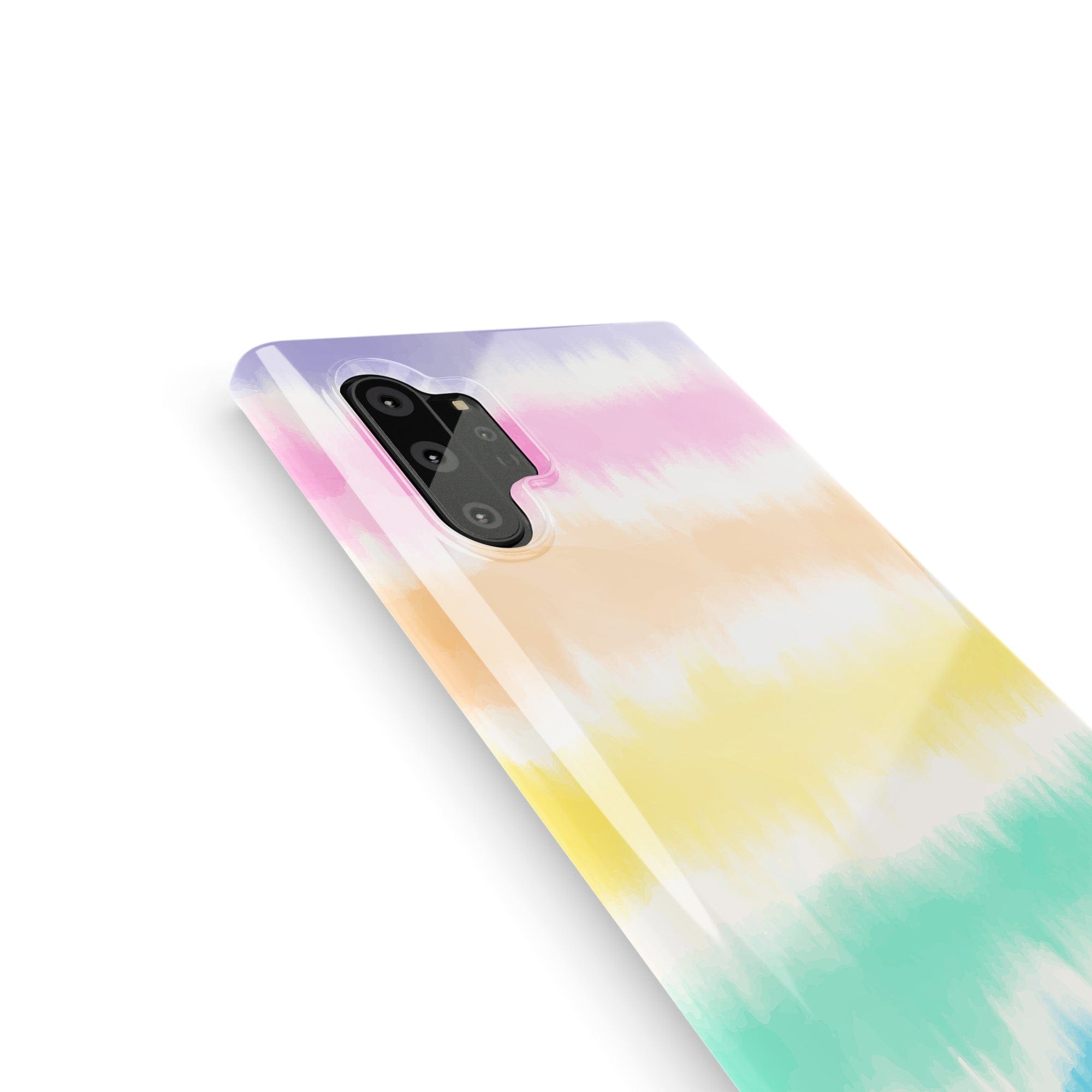 Rainbow Static | Tie Dye Samsung Case Slim for Galaxy Note 10 Plus 