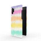 Rainbow Static | Tie Dye Samsung Case Slim for Galaxy Note 10 Plus 