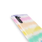 Rainbow Static | Tie Dye Samsung Case Slim for Galaxy Note 10 