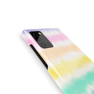 Rainbow Static | Tie Dye Samsung Case Slim for Galaxy Note 20 