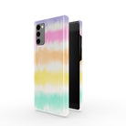 Rainbow Static | Tie Dye Samsung Case Slim for Galaxy Note 20 