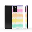 Rainbow Static | Tie Dye Samsung Case Tough for Galaxy Note 20 