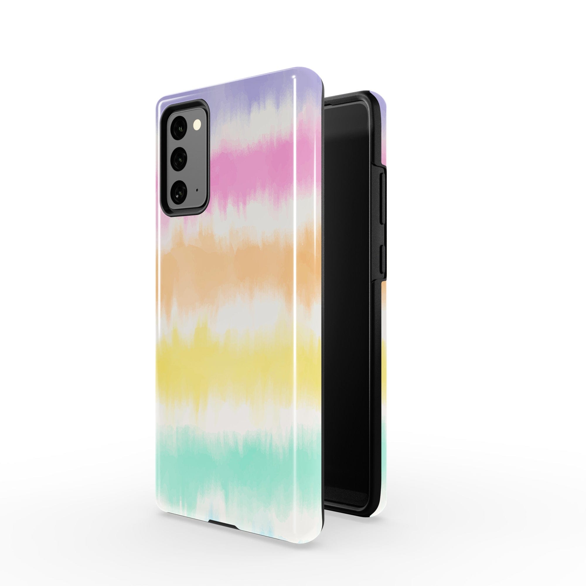 Rainbow Static | Tie Dye Samsung Case Tough for Galaxy Note 20 