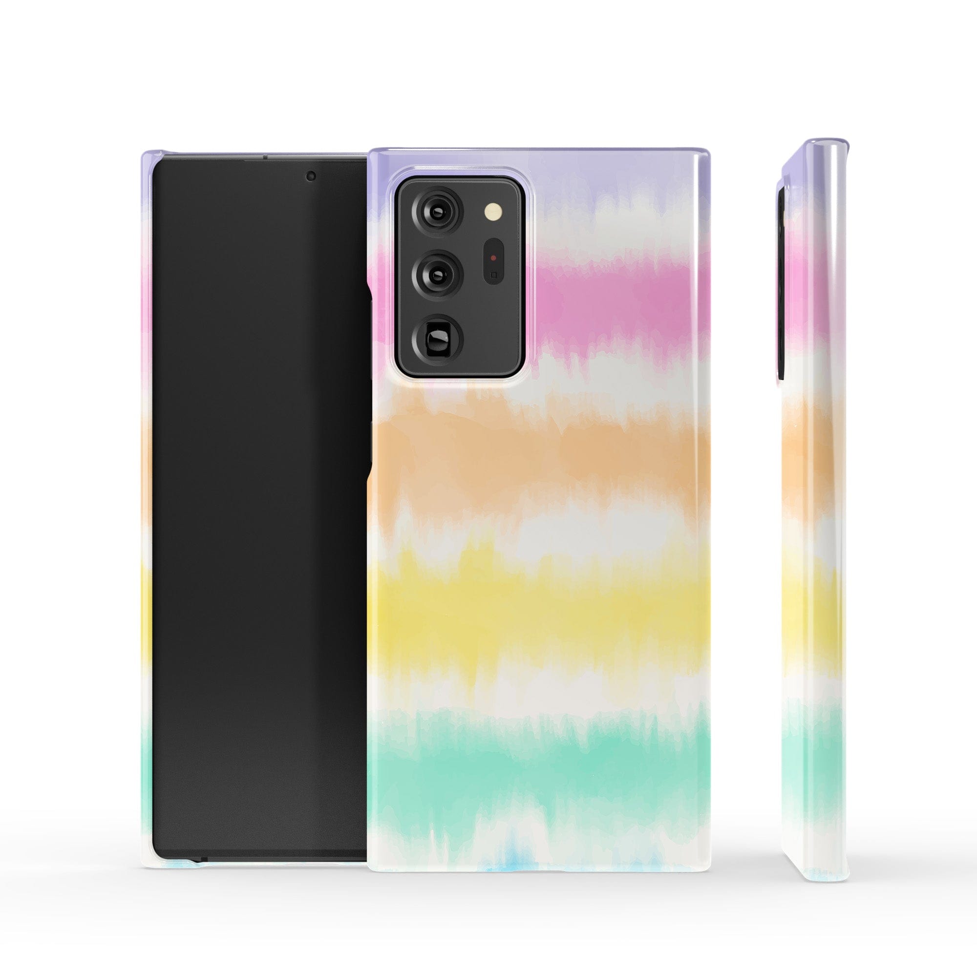 Rainbow Static | Tie Dye Samsung Case Slim for Galaxy Note 20 Ultra 