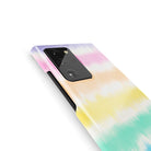 Rainbow Static | Tie Dye Samsung Case Slim for Galaxy Note 20 Ultra 