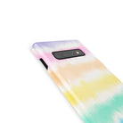 Rainbow Static | Tie Dye Samsung Case Slim for Galaxy S10 Plus 