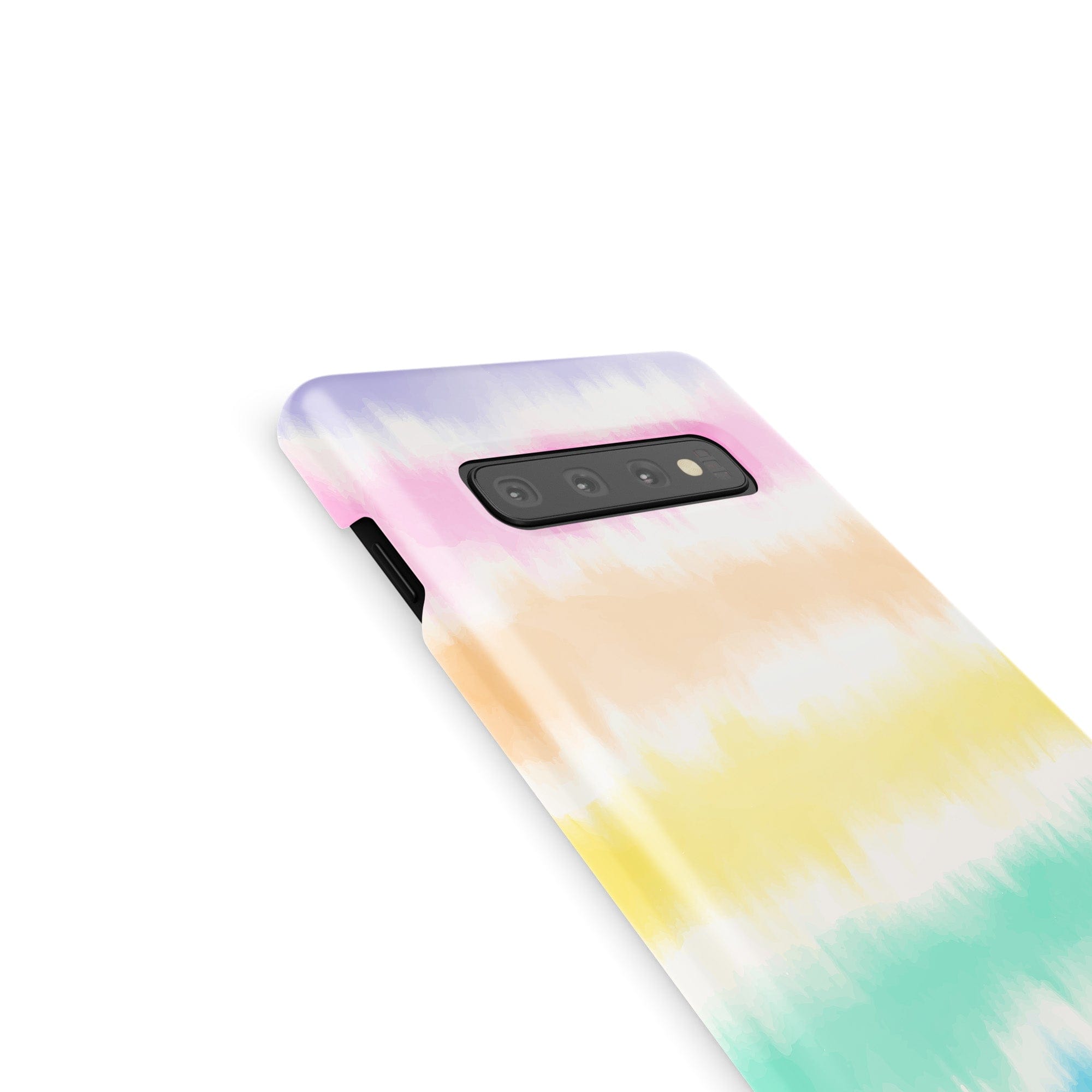 Rainbow Static | Tie Dye Samsung Case Slim for Galaxy S10 Plus 