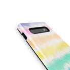 Rainbow Static | Tie Dye Samsung Case Tough for Galaxy S10 Plus 