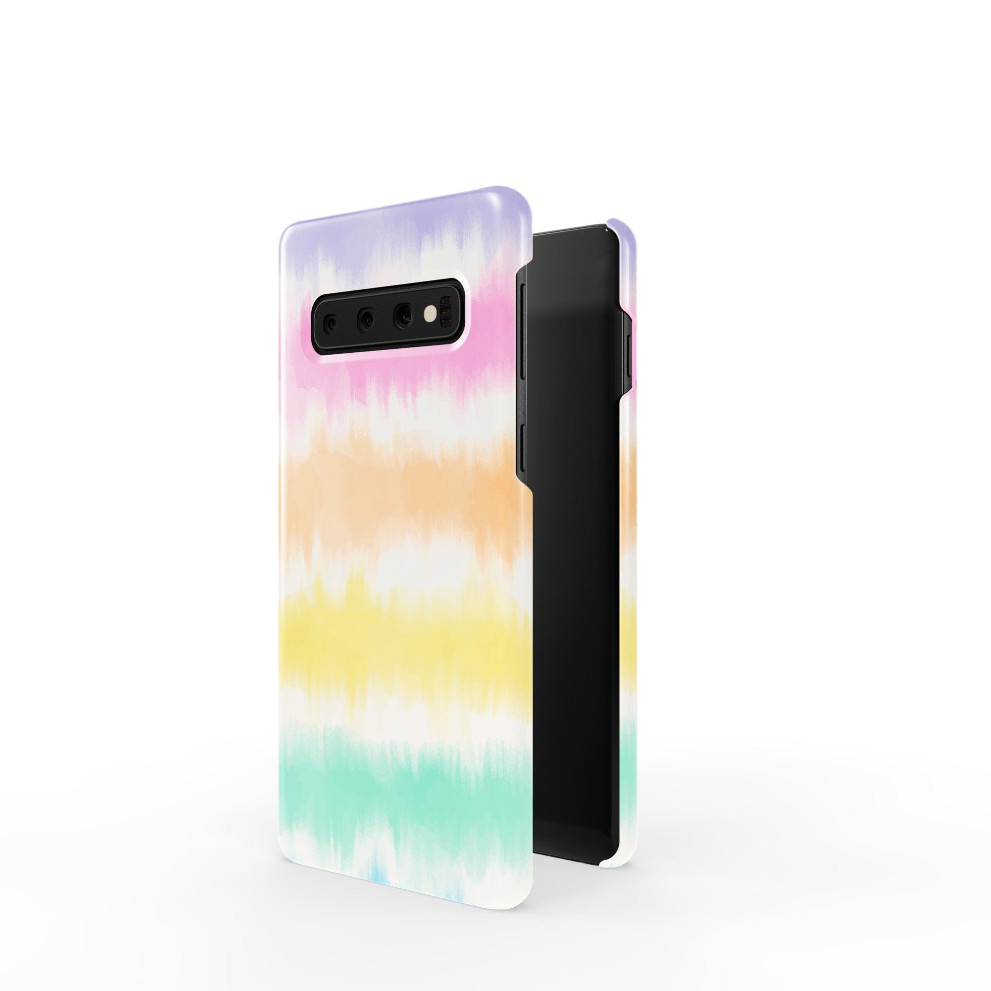 Rainbow Static | Tie Dye Samsung Case Slim for Galaxy S10 