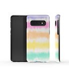 Rainbow Static | Tie Dye Samsung Case Tough for Galaxy S10 