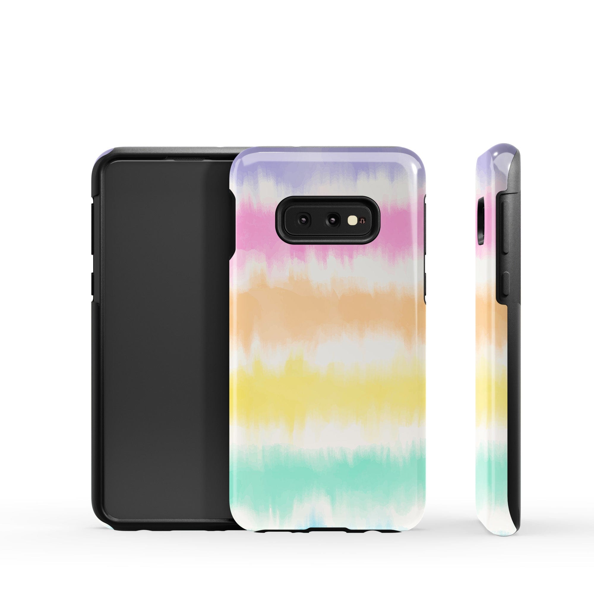 Rainbow Static | Tie Dye Samsung Case Tough for Galaxy S10e 