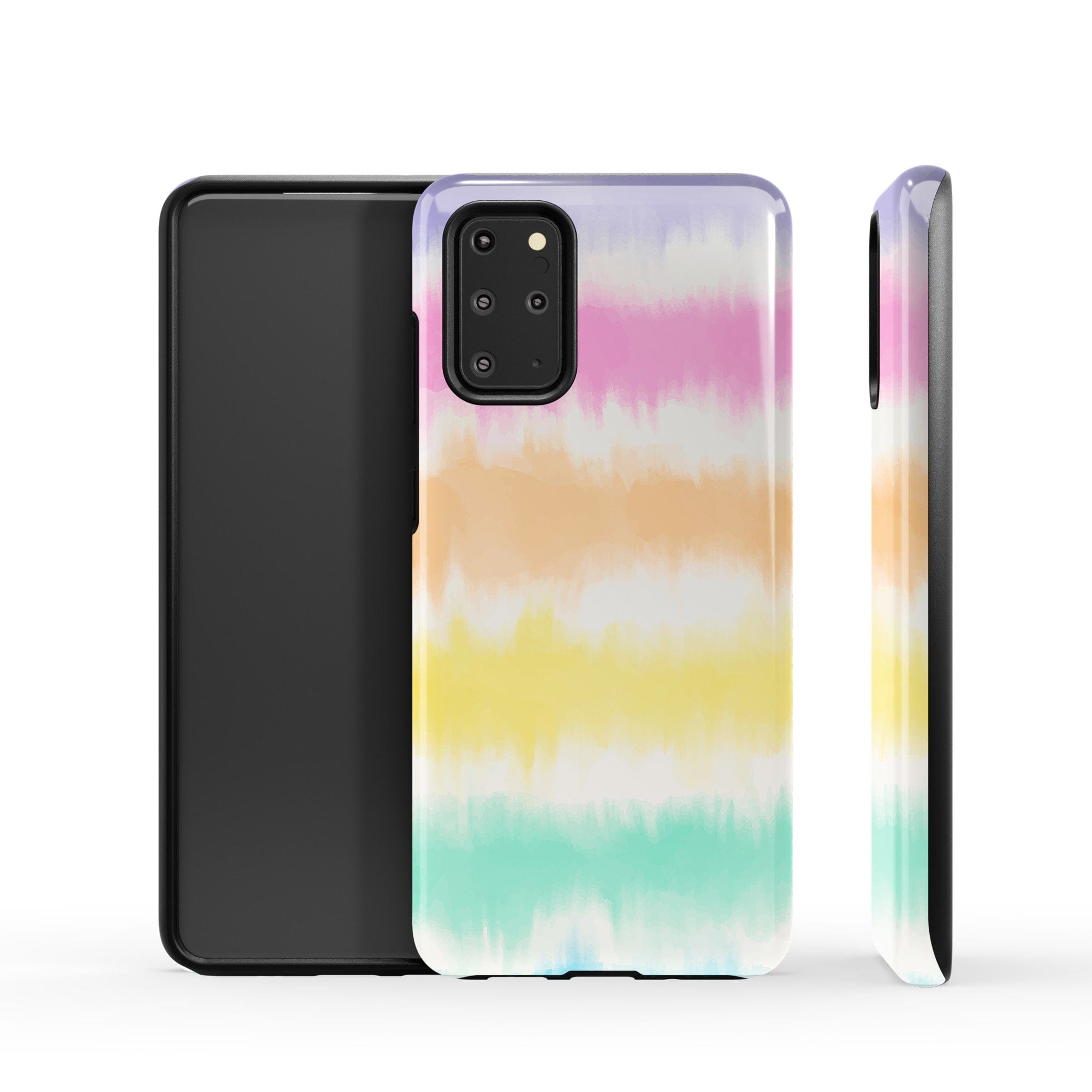 Rainbow Static | Tie Dye Samsung Case Tough for Galaxy S20 Plus