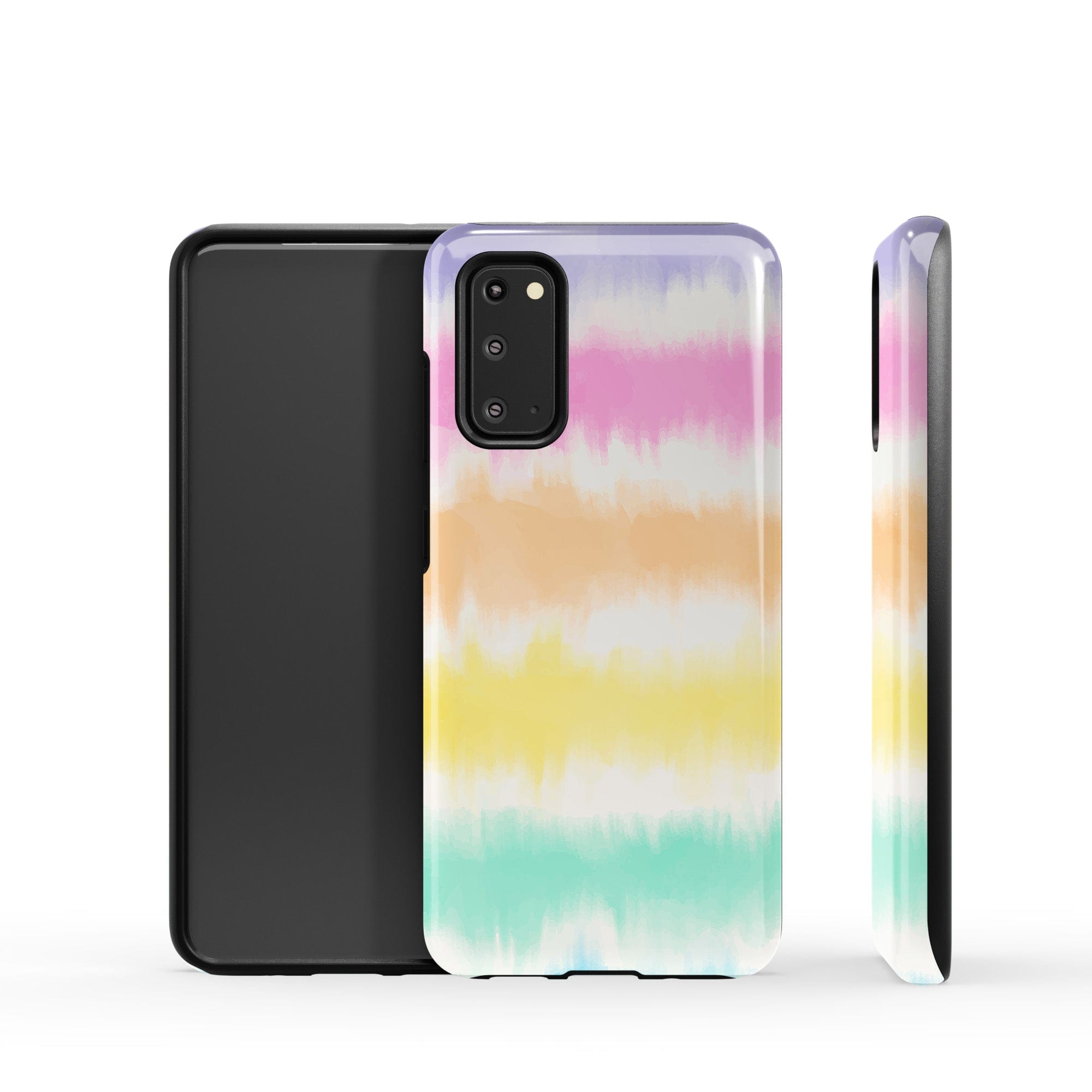 Rainbow Static | Tie Dye Samsung Case Tough for Galaxy S20 