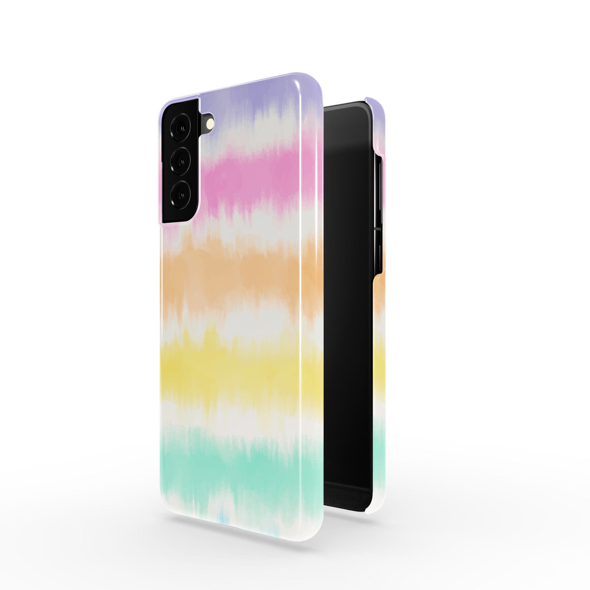 Rainbow Static | Tie Dye Samsung Case Slim for Galaxy S21 Plus