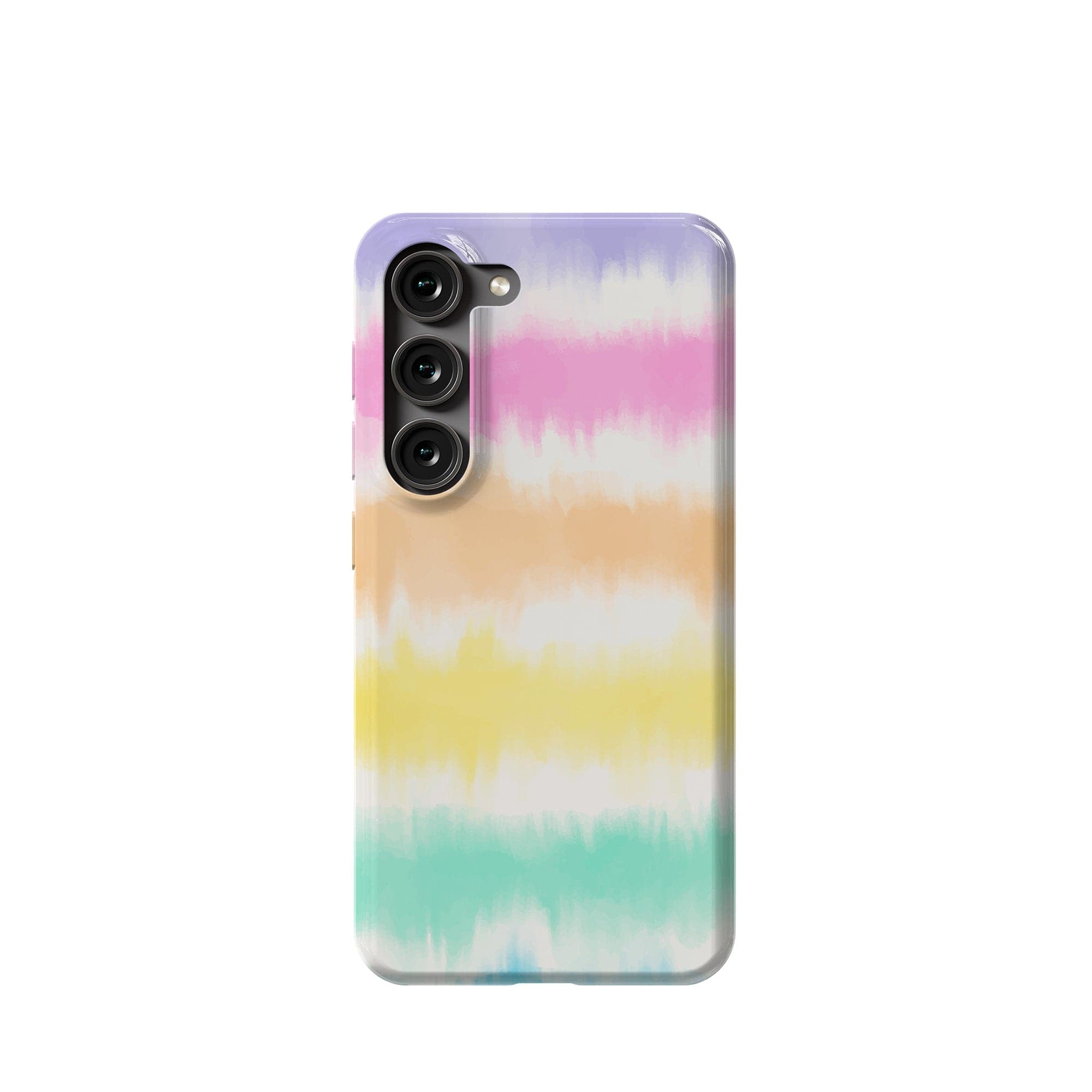 Rainbow Static | Tie Dye Samsung Case Slim for Galaxy S23 Ultra