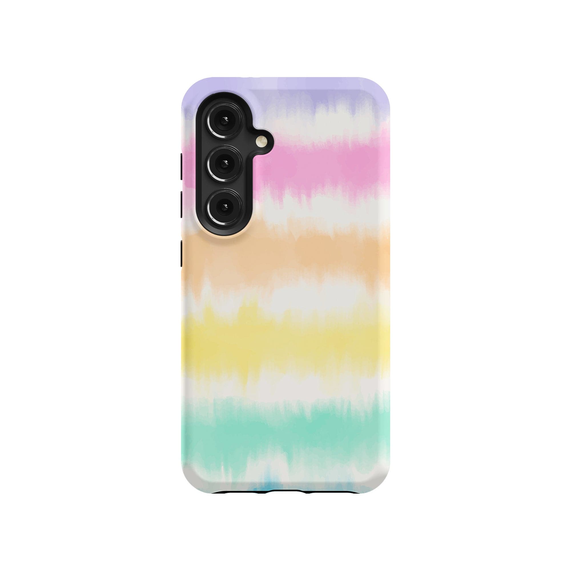 Rainbow Static | Tie Dye Samsung Case Tough for Galaxy S24