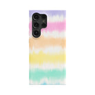 Rainbow Static | Tie Dye Samsung Case Slim for Galaxy S24 Ultra