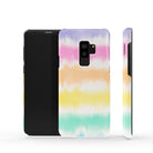 Rainbow Static | Tie Dye Samsung Case Slim for Galaxy S9 Plus 