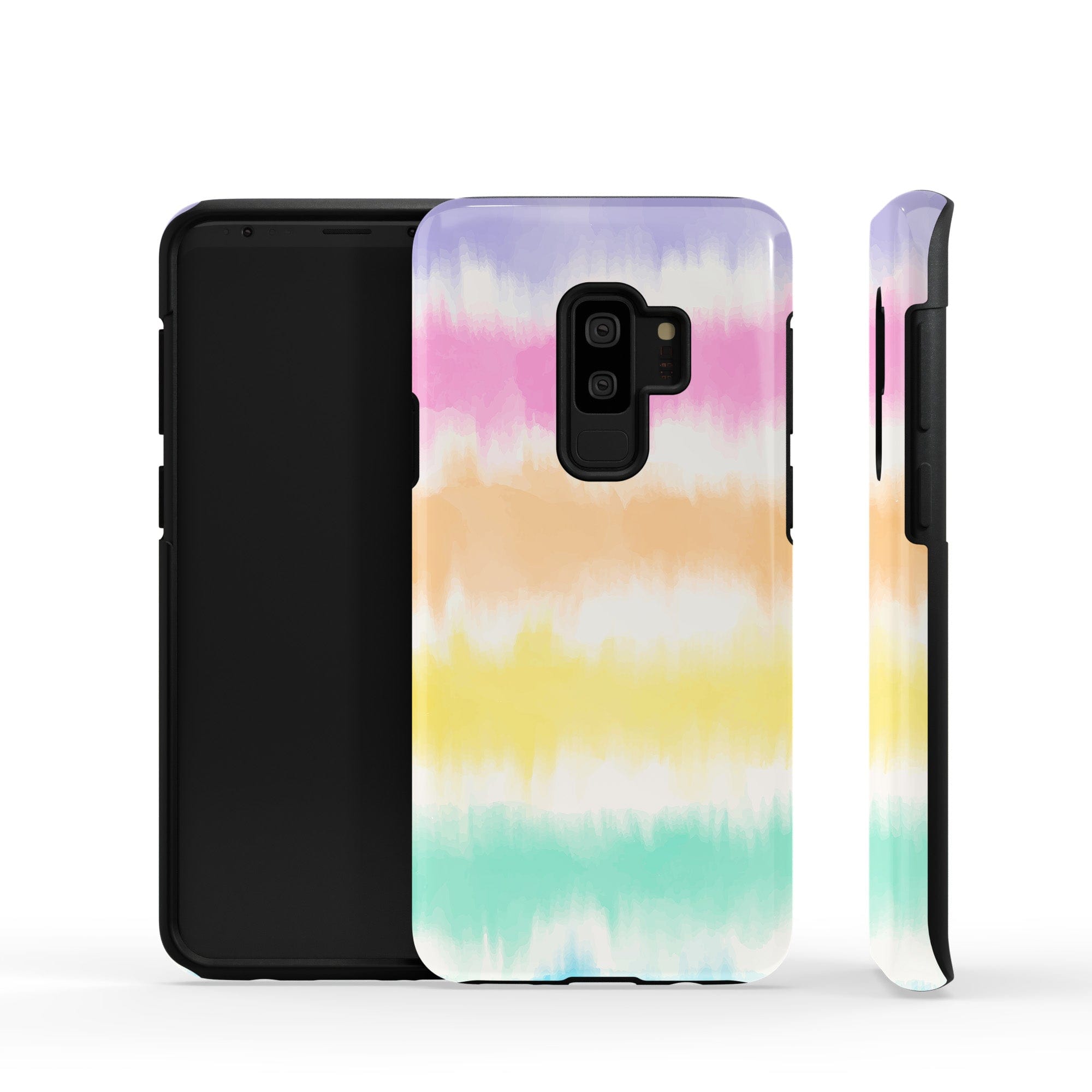 Rainbow Static | Tie Dye Samsung Case Tough for Galaxy S9 Plus 