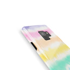 Rainbow Static | Tie Dye Samsung Case Slim for Galaxy S9 