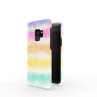 Rainbow Static | Tie Dye Samsung Case Slim for Galaxy S9 