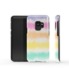 Rainbow Static | Tie Dye Samsung Case Tough for Galaxy S9 