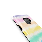 Rainbow Static | Tie Dye Samsung Case Tough for Galaxy S9 