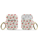 Retro Fruit | Cherry Apple AirPods Case for AirPods 1&2 Gold