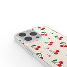 Retro Fruit | Cherry Precious Metals Case in Silver