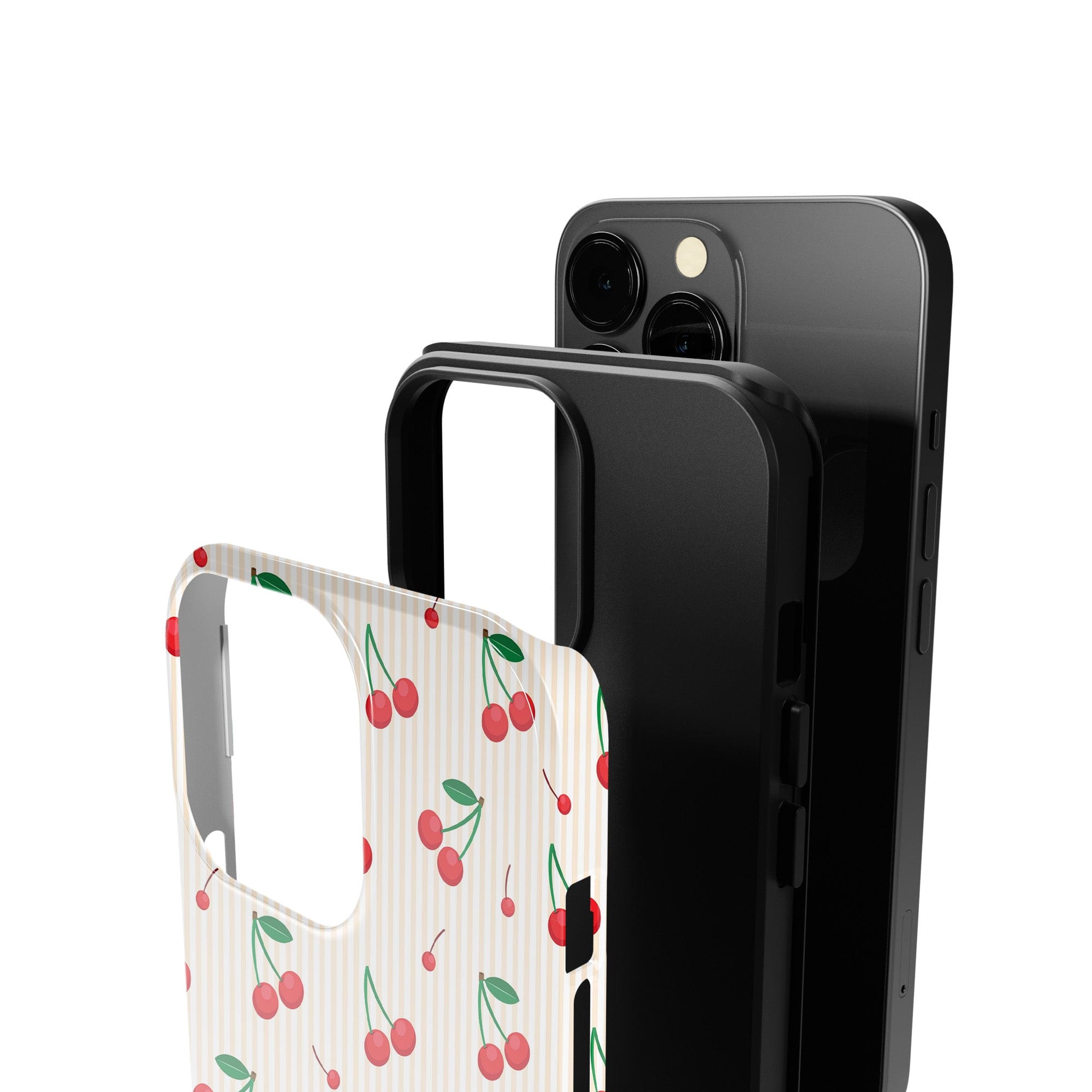 Retro Fruit | Cherry Case Tough for iPhone 12 Pro