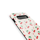 Retro Fruit | Cherry Samsung Case Tough for Galaxy S10 Plus 