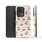 Retro Fruit | Cherry Samsung Case Tough for Galaxy S20 Ultra