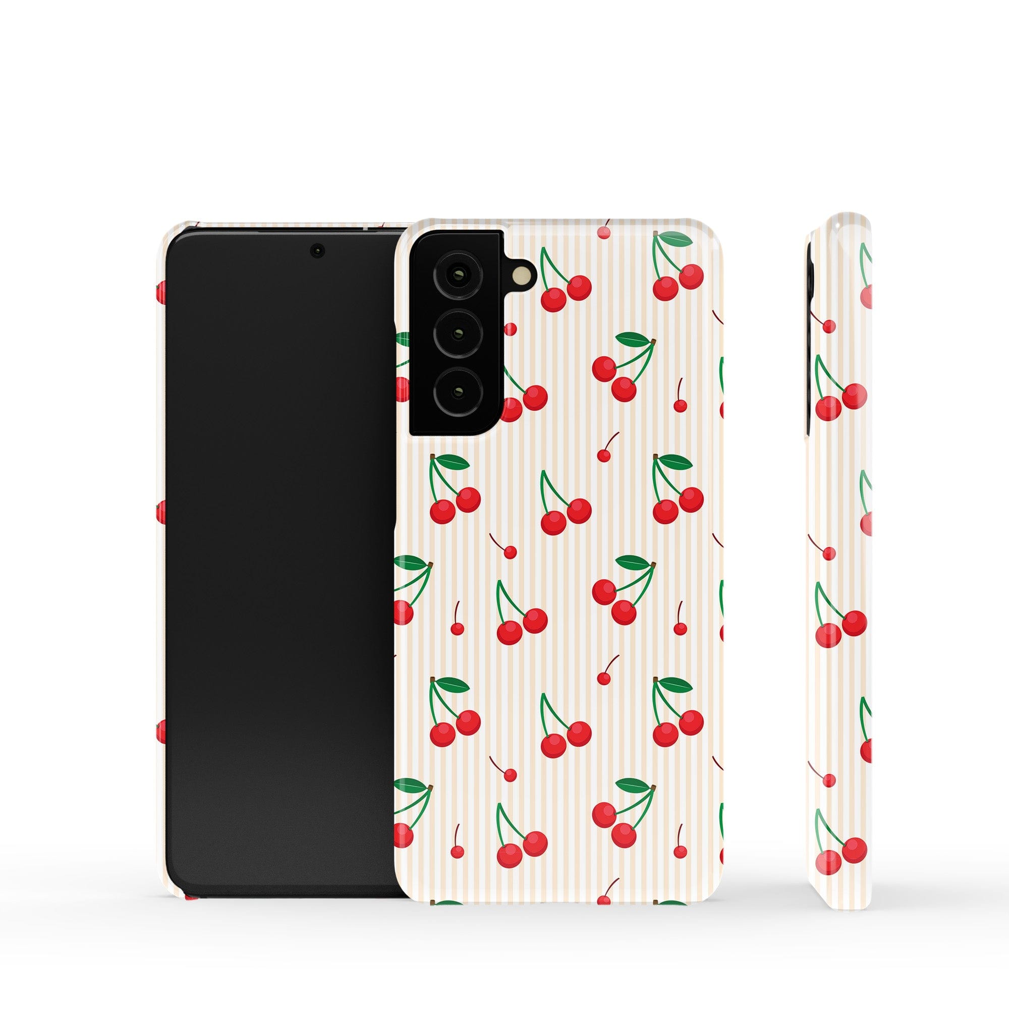 Retro Fruit | Cherry Samsung Case Slim for Galaxy S21 