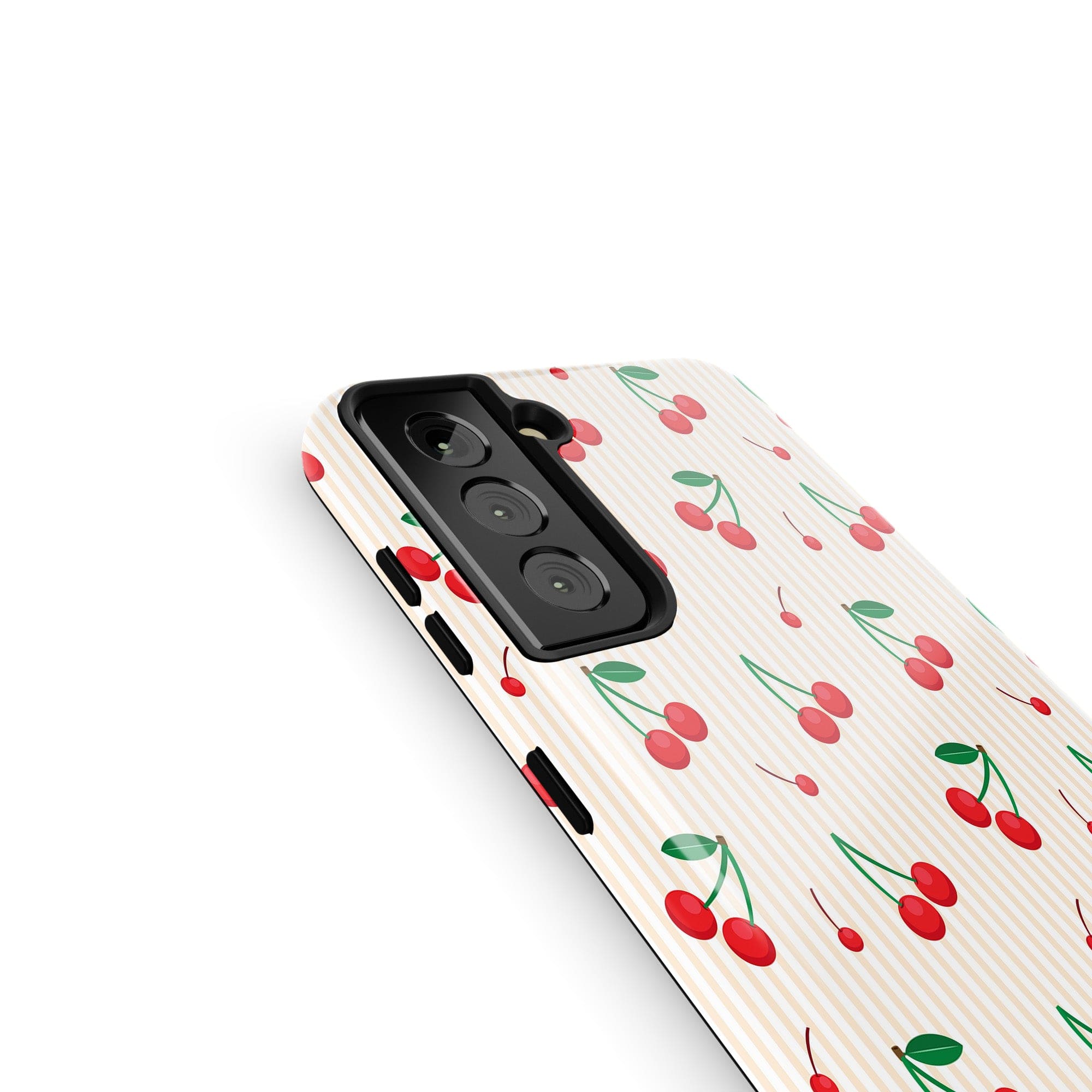 Retro Fruit | Cherry Samsung Case Tough for Galaxy S21 