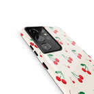 Retro Fruit | Cherry Samsung Case Tough for Galaxy S21 Ultra