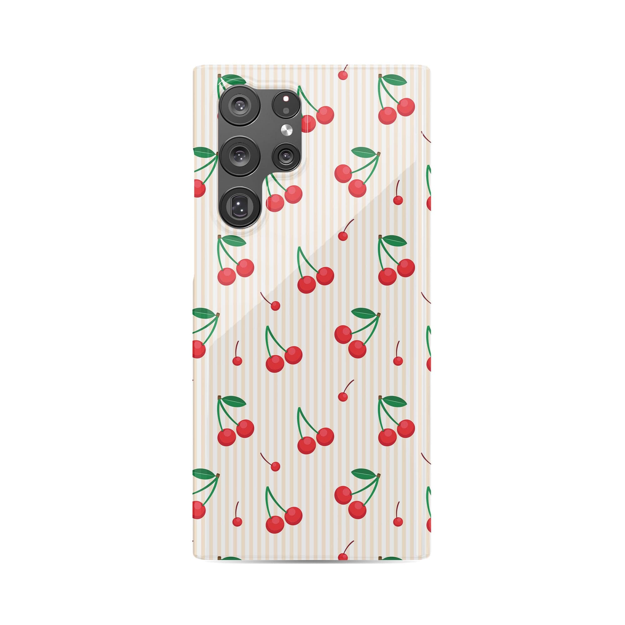 Retro Fruit | Cherry Samsung Case Slim for Galaxy S22 Ultra