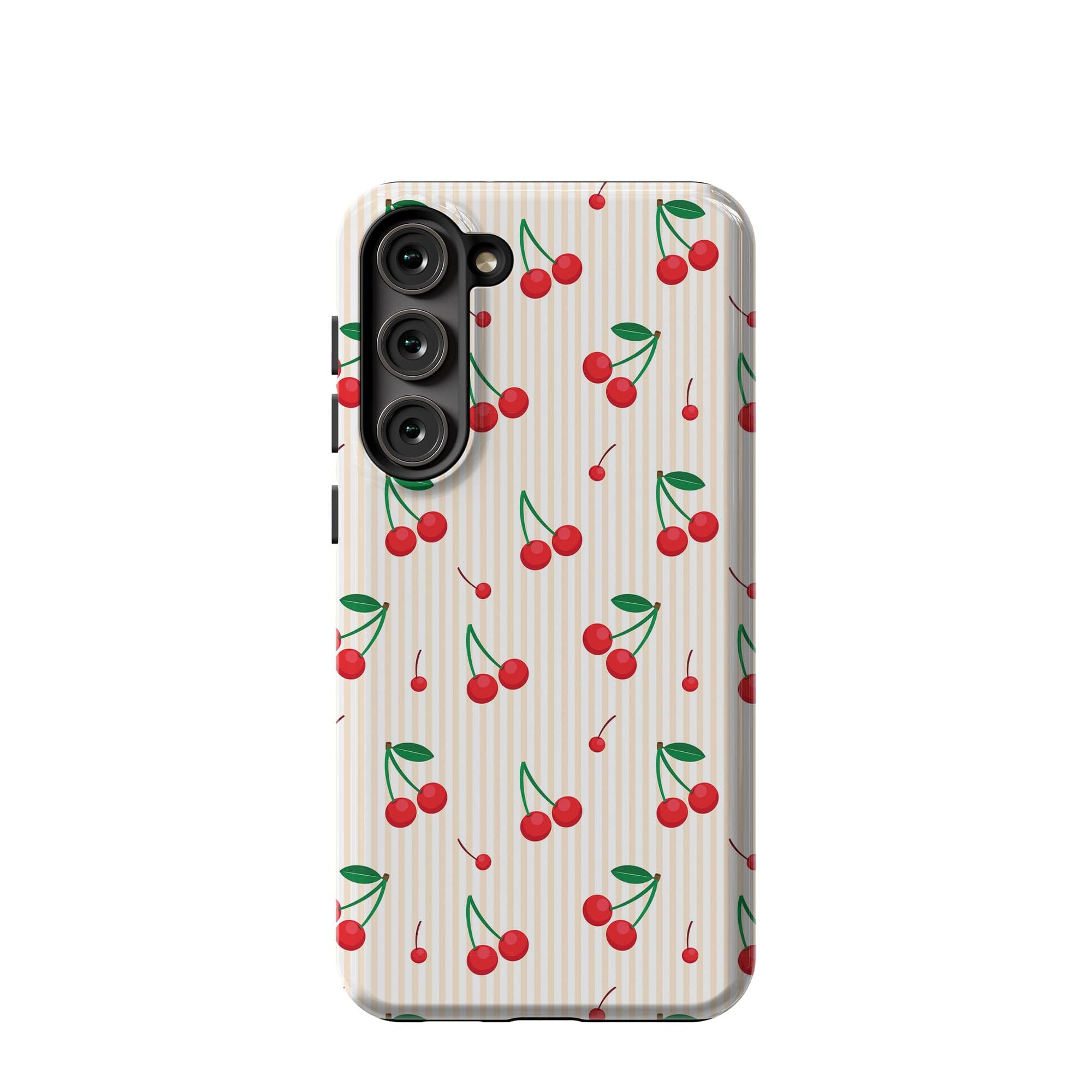 Retro Fruit | Cherry Samsung Case Tough for Galaxy S23 Plus