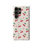 Retro Fruit | Cherry Samsung Case Slim for Galaxy S23