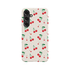 Retro Fruit | Cherry Samsung Case Slim for Galaxy S24 Plus