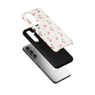 Retro Fruit | Cherry Samsung Case Tough for Galaxy S24 Plus