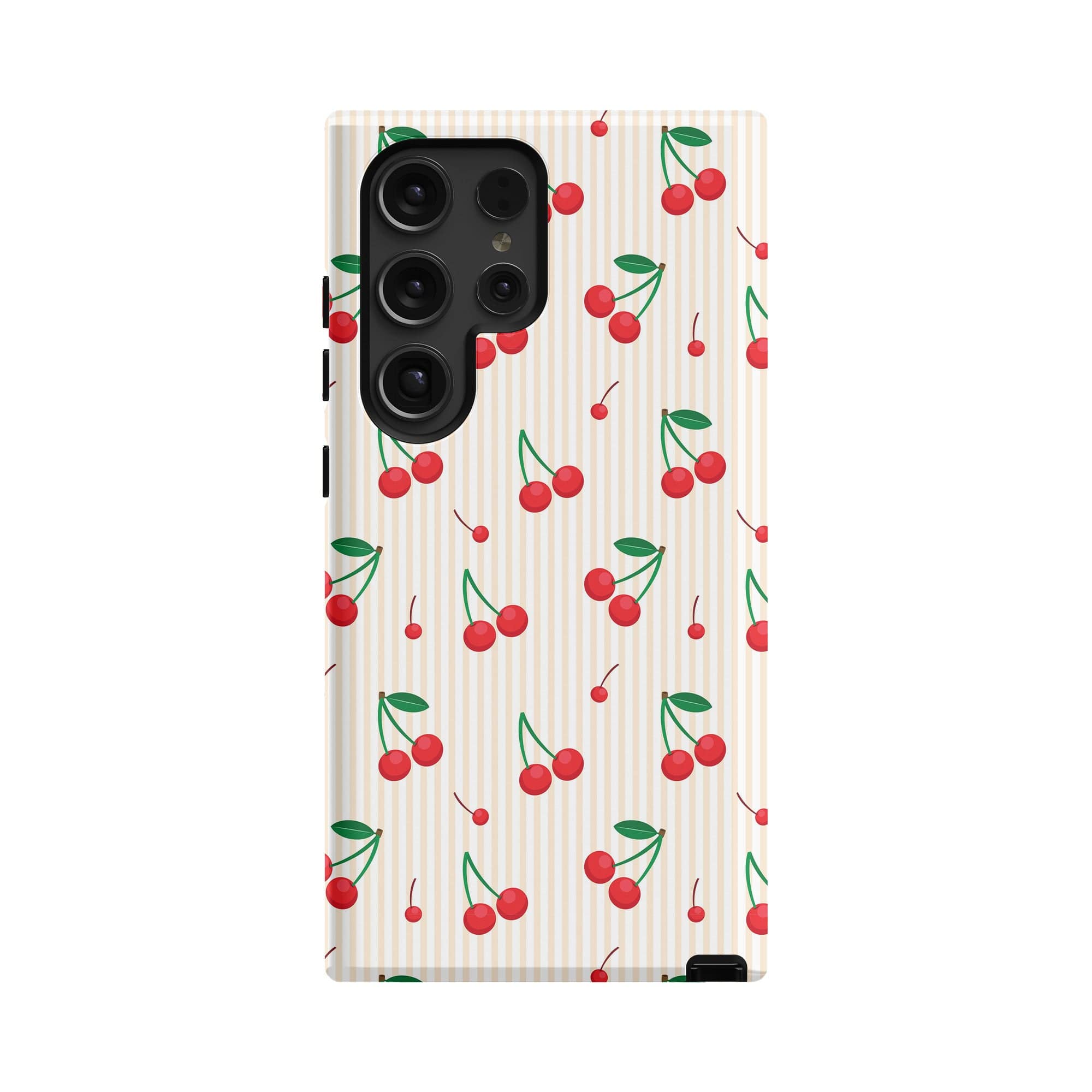 Retro Fruit | Cherry Samsung Case Tough for Galaxy S24 Ultra